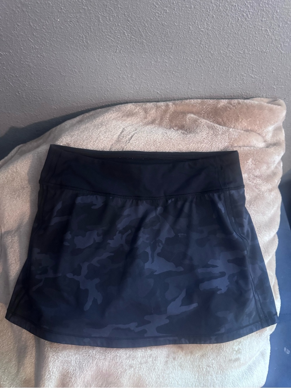 lululemon athletica Black Camo Performance Skirt